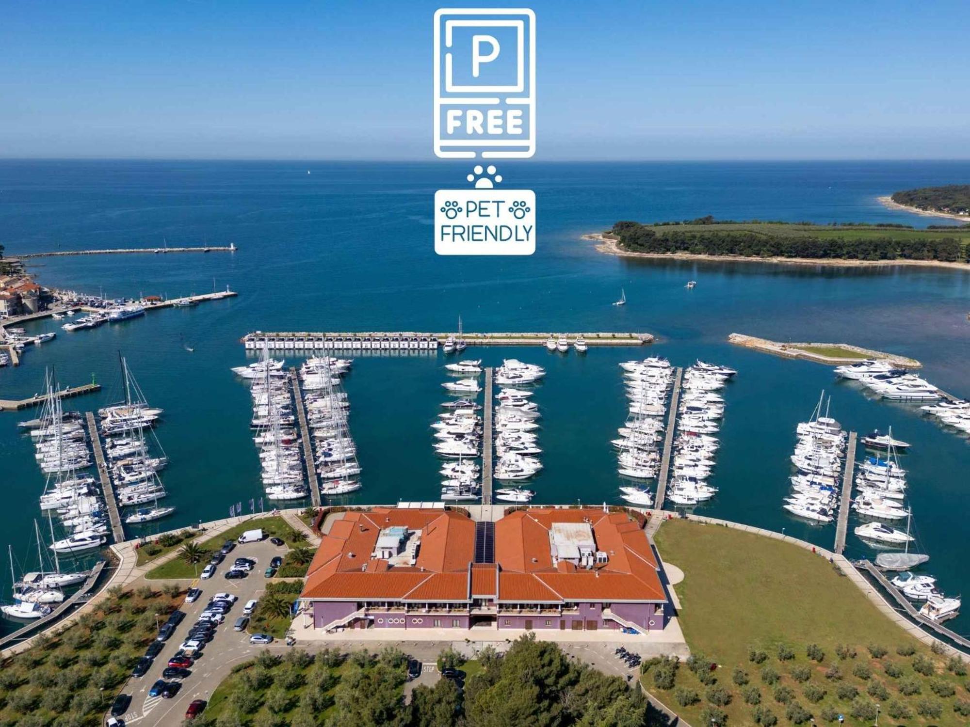 Boutique Hotel Nautica - Spa & Wellness, Free Parking, Pet Friendly Novigrad Istria المظهر الخارجي الصورة